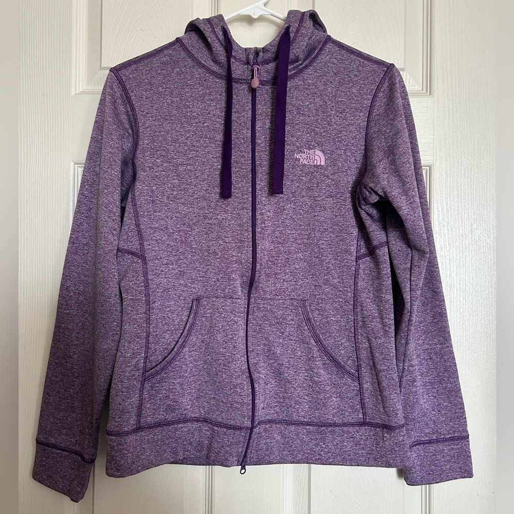 The North Face zip up jacket- women’s medium